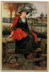 Der rote Umhang, 1883